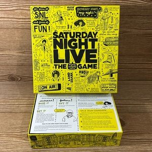 Gently used SATURDAY NIGHT LIVE THE GAME PARTY BOARD SNL 2010 AGES 12+